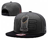 Red Sox 2018 World Series Champions Gray Adjustable Hat GS,baseball caps,new era cap wholesale,wholesale hats